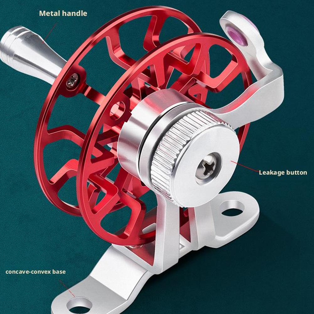 Reel Pancing Mini Full Metal,  - Ice Fishing Line ulasan dan harga