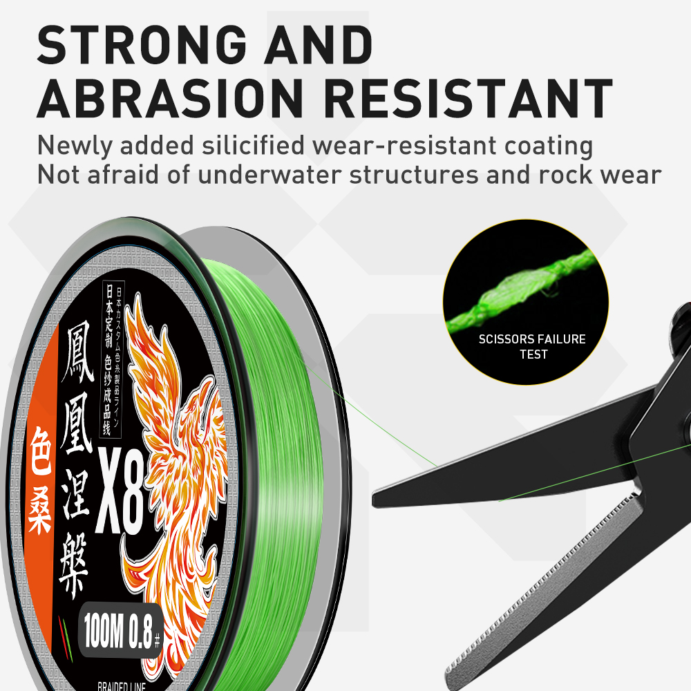 ZUKIBO senar pancing kepang PE - Ice Fishing Line ulasan dan harga