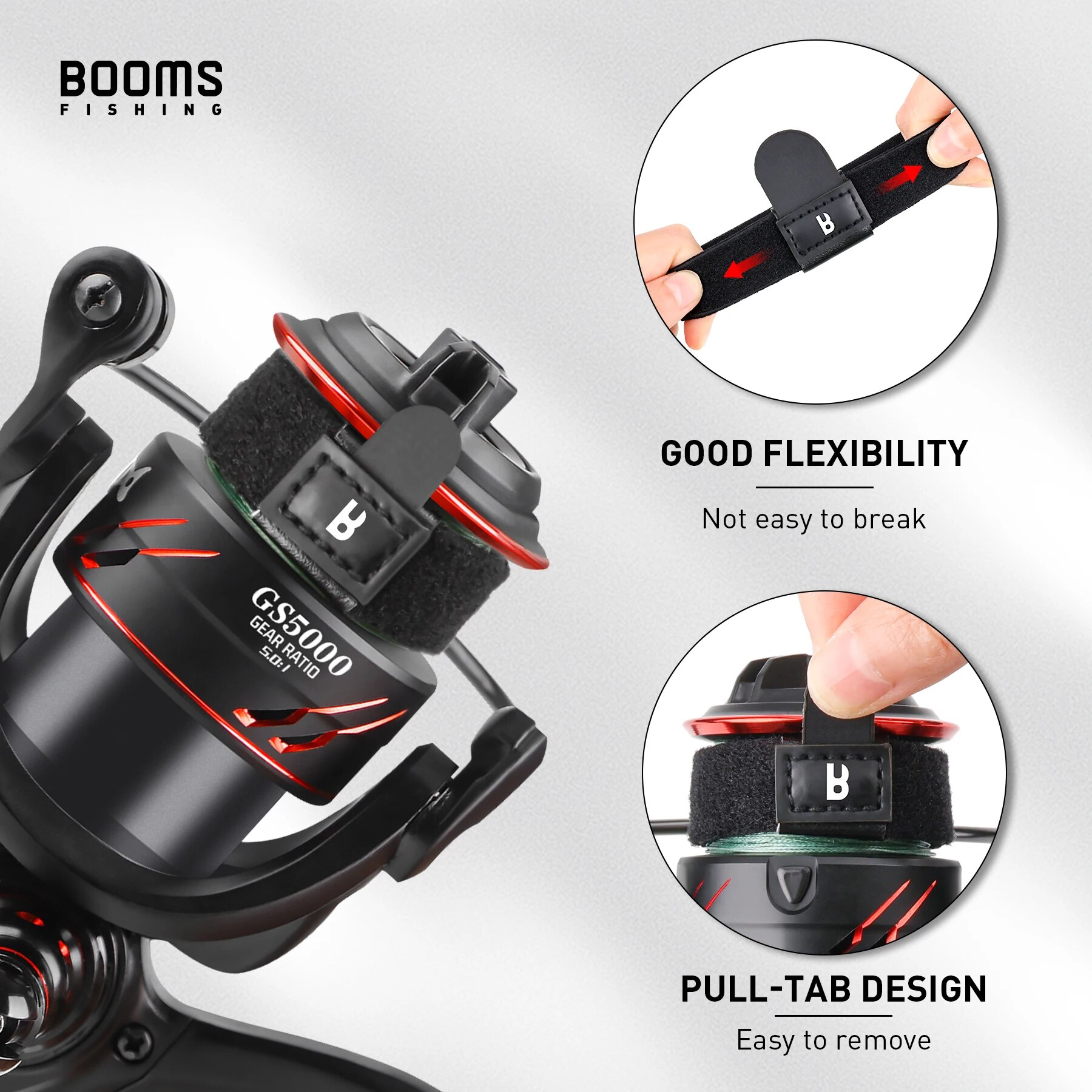 Kumparan pancing Booms 1 4 bua - Fishing Line Dispenser ulasan dan harga